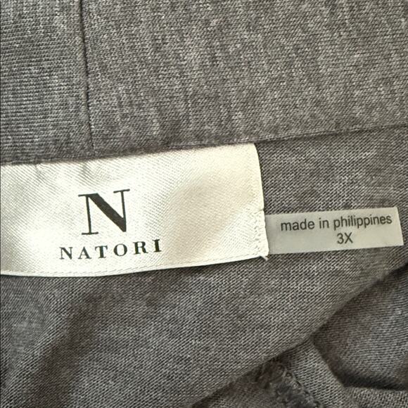 NWT Natori Congo Gray Housecoat Robe - Picture 4 of 5